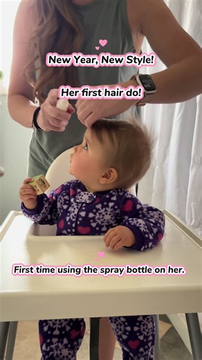 Adorable Baby's First Hairstyle Transformation