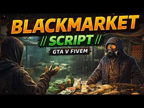 💰 Blackmarket Goods Selling Script | GTA V FiveM 💰
