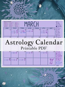 2026 Astrology Calendar (tropical Zodiac) | Printable PDF | Planet Transits, Moon Phases and Retrogrades | Pacific & Australian Time Zones - Etsy UK