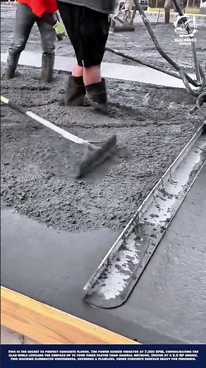 Screed Concrete Leveler Machine Innovation - Automated Leveling System for Industrial Floors