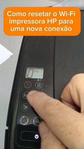 Como Resetar o Wi-Fi da Impressora HP