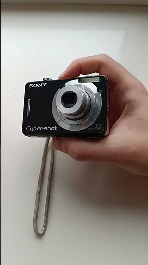 💥Camera Sony Cyber-Shot DSC-W55 digital compact💥Canon Nikon Kodak💥Y2K Nostalgia 2000s Digicam Shorts