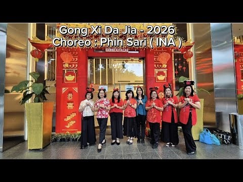 Gong Xi Da Jia (恭喜大家) - LINE DANCE - CHOREO : PHIN SARI ( INA ) - FEBRUARY 2026