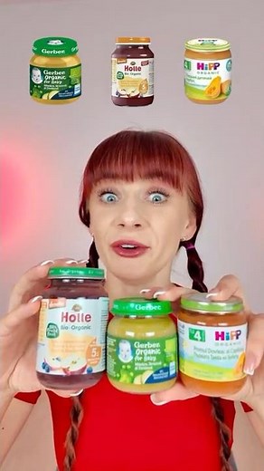 ASMR Baby Food Challenge #mukbang #eatingsounds