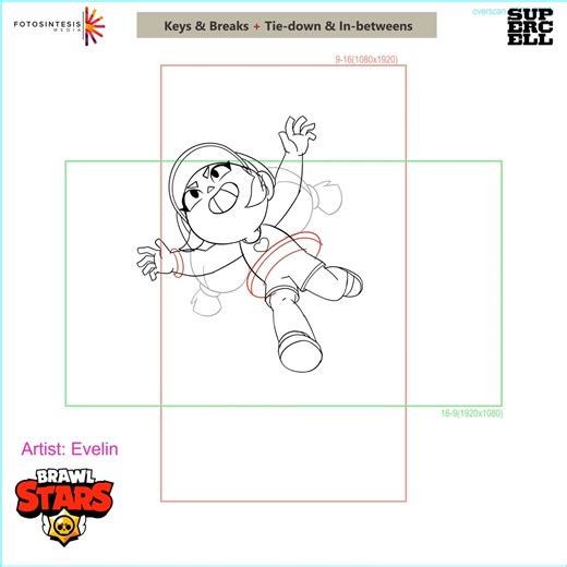 Marieve on Instagram: "Here's a compilation of the rough-animation I was able to do for @brawlstars last series of mini-clips. I worked briefly the past months as part of the team in Fotosíntesis Media as key & break animator and tie-down & in-between artist. Special shout out to our production & direction team that kept the quality bar really high. They really made an incredible effort to put this out there. I'm also specially grateful towards @paramo.sarah @ferrlozada and @disaer08 who were th