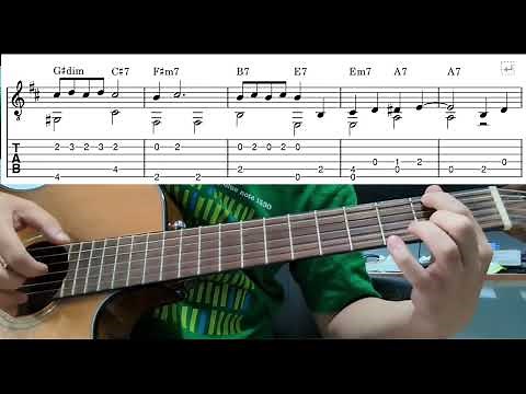 Pure Imagination - Easy Fingerstyle Guitar Playthrough Tutorial Lesson With Tabs