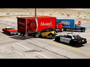 Realistic Highway Car Crashes Compilation #4 – T-Bone Collisions! | BeamNG.drive | Stunt Havoc