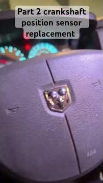 Part 2 2008 Dodge ram 1500 5.7 hemi crankshaft position sensor replacement ￼