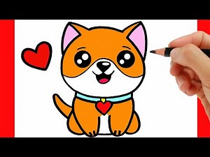 COME DISEGNARE UN CANE FACILE