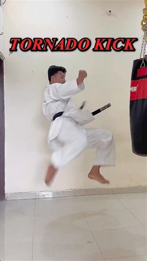Tornado kick tutorial 🔥✅ #tornado #kick #tutorial #trening