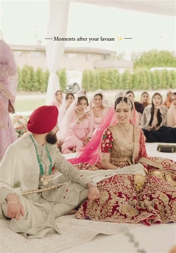 Captivating Punjabi Wedding Moments with Simran and Avi