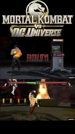 Liu Kang Combos & Fatalities - Mortal Kombat vs DC Universe 💀🔥