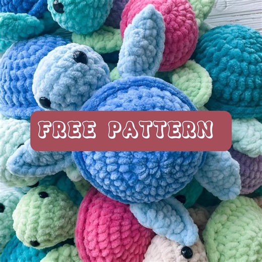 Turtle Crochet Pattern: Free Handmade Trending Design