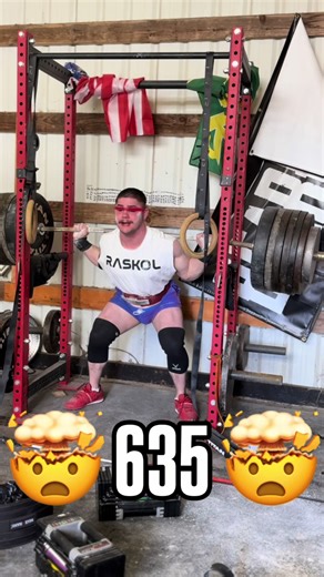 Squat PR with the BLINDBARBELL Code BLIND ⬇️ @Raskol apparel gym clothes @Boostcamp App programs