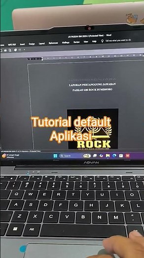 Tutorial Cara default aplikasi windows