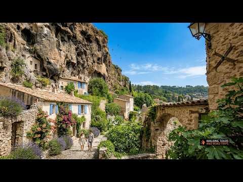 Cotignac: A Hidden Cliffside Village in Provence France Celebrities Love - Slow Living 4K