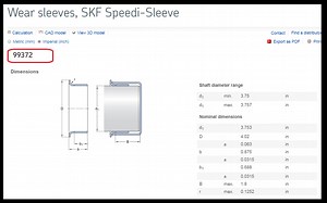 Rear main seal & sleeve repair kits?  '94 351W...
