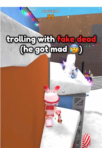 HIS SCREAM WAS SO GIRLY 😭 @focusrbx || #mm2 #roblox #fyp #murdermystery2