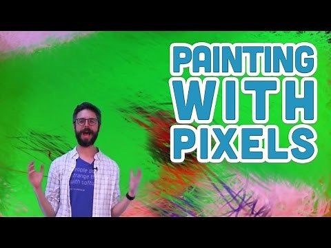 11.6: Painting with Pixels - p5.js Tutorial
