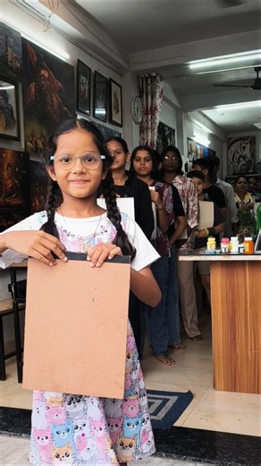 "Wait Till The End! Sabhi Students Apni Amazing Paintings Dikhayenge#viral #youtube
