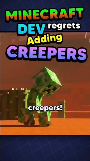Minecraft Devs NEVER Regretted Creepers (Big Myth Explained)