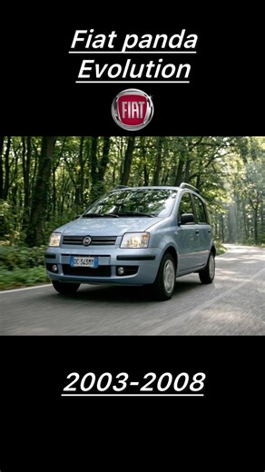 Fiat panda evolution #fiat #fiatpanda #panda