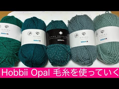 Crochet & Knitting🌈同時編みセット撮影してみた