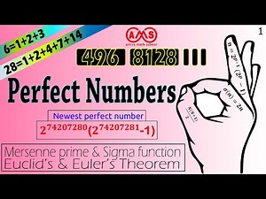 Perfect number properties||Even perfect number||Perfect number concept||Condition||Mersenne primes.