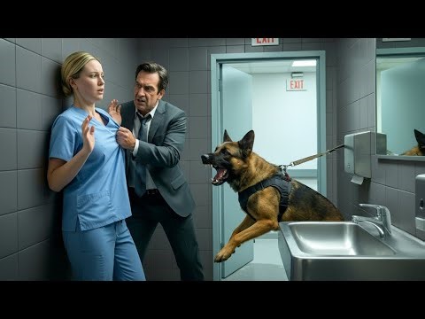 Hospital Director Dragged a Rookie Nurse Into a Bathroom — Unaware a K9 Was Right Behind