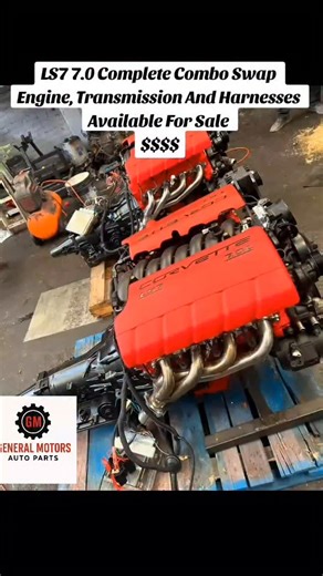 G Motors Auto Parts LLC on Instagram: "LS7 7.0 completed combo swap Available For Sale"