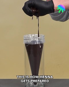 9.7K views | Henna preparing process video by Entice Studio | Craft Pop Max | Facebook