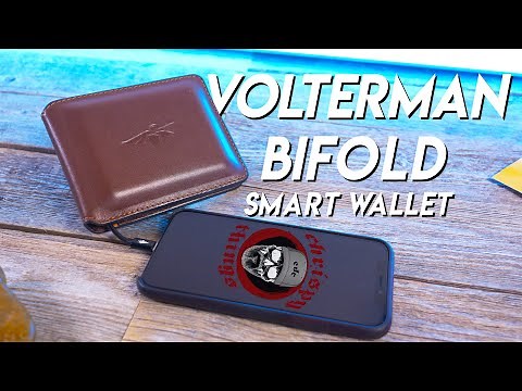 The worlds most ADVANCED smart wallet? Volterman Bifold Smart Wallet review & demo!