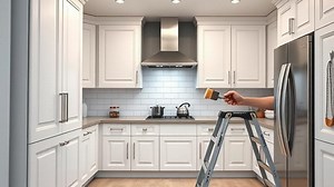 how to glaze white kitchen cabinets? - Test Food Kitchen