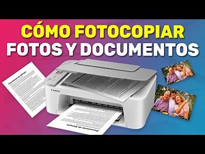 How to Copy Documents and Photos with a Canon Printer - Canon Pixma TS3420