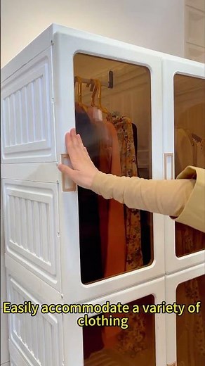 A Wardrobe That Makes Small Rooms Feel Better#antbox #wardrobedesign #SmallSpaceHome