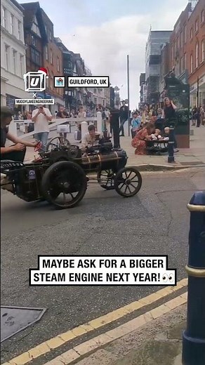 The smallest steam engine I've seen 🚂😲 🎥: muddylakeengineering