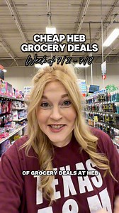 Sooo many good grocery deals again this week at HEB!! 🔥 Using only digital coupons found in the My HEB app, you can score any or all of these cheap and easy deals for groceries! (7/2 - 7/8) #heb #hebdeals #hebcouponing #couponing #couponcommunity #couponingdealsthisweek #couponingforbeginners #budget #savingmoney #savingmoneytips #groceryshopping #frugal #frugalliving #frugalfinds #txfrugalfinds | Txfrugalfinds