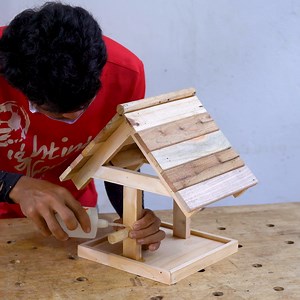 DIY Homemade Wooden Bird Feeder | Woodworking Tools TV