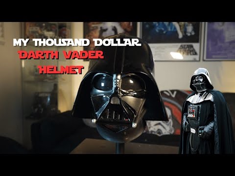My $1000 Darth Vader Helmet