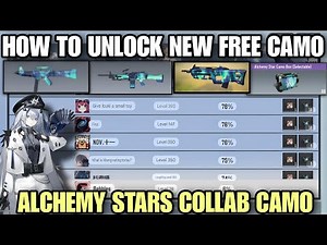 How To Claim Unlock Free Alchemy Stars Aurora Camo in Dark infiltration Event Season 9 Codm 2024