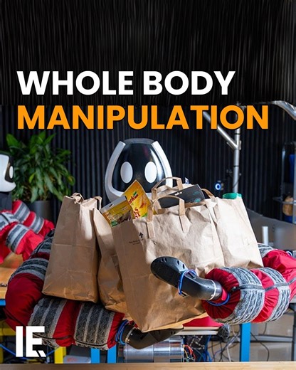 18K views · 80 reactions | Punyo, a soft robot from Toyota Research Institute, uses its whole body to manipulate objects. Just like humans do when, for instance, getting groceries from a car to a kitchen. It's being taught to use its body intuitively so as to help people around their homes. | Interesting Engineering | Facebook