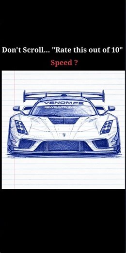 The Fastest Venom F5... Art ✨🕳️. ‪@CarGuy-Drawing‬