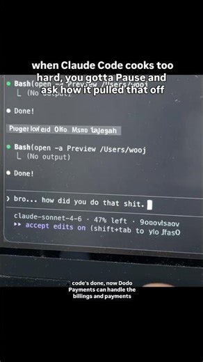 Claude writes the code. Dodo Payments handles the payments.#dodopayments #saas #buildinpublic #ai
