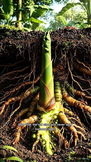 Don't Cut Bananas Down Until You Know This! Why Banana Trees Are Pruned After Harvest