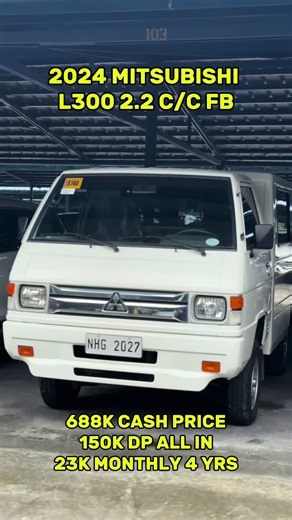 2024 Mitsubishi L300 FB - Affordable Business Van for Sale