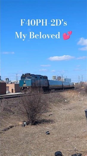 VIA 6433 West at the Mile 15 Curve ~ #viarailcanada #canadiantrains #railfan ~