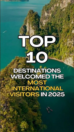Global Tourism 2025: Top 10 Cities by International Visitors