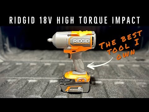 Tool Review: Ridgid 18v 1/2" High Torque Impact Wrench #toolreviews #ridgidtools
