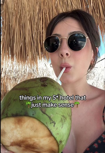 The last is the best by far 🤭🌴🥥🍸🐚 Cheeky trip to Cancun Mexico 🇲🇽 stayed at the @Excellence Playa Mujeres booked by the lovely @Anna Papaphotis from @Travelosophers | Holidays 🤍✈️🌍 Things at my five star hotel that just make sense - swim up bar - coconut margaritas - pizza station - poolside drinks - jacuzzi - all you can eat - lazy river #luxuryhotel #cancun #allinclusive #fyp #hotelgoals