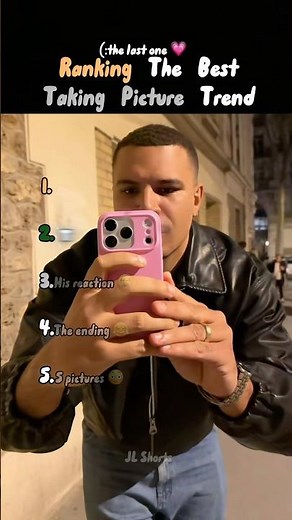 Ranking THE BEST “TAKING PICTURE”TREND